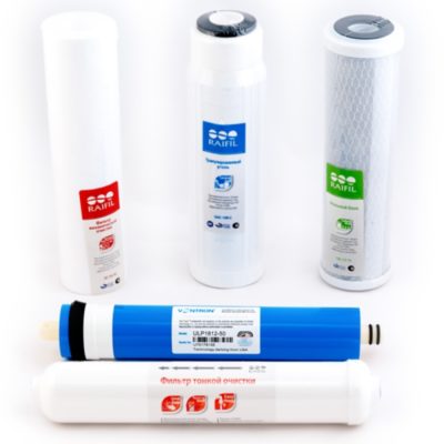 Комплект фильтров для обратного осмоса Raifil(RO)