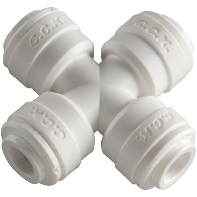 Фиттинг крестообразный трубка-трубка-трубка-трубка (1/4"-1/4"-1/4"-1/4") 4CR4