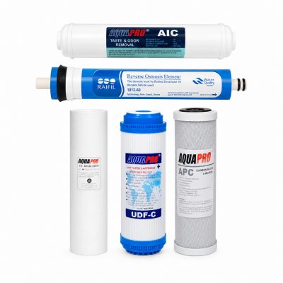 Комплект фильтров для систем AquaPro, 5 ступеней (мембрана Raifil)