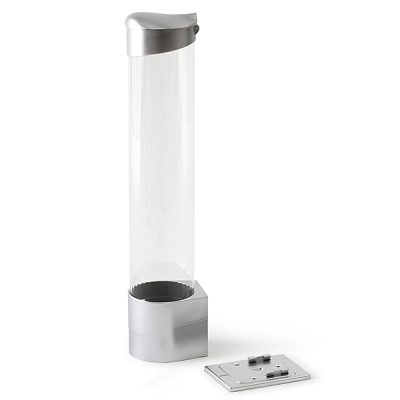 Держатель стаканов на магните Серебряного цвета