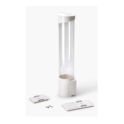 Держатель стаканов на винтах белый