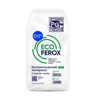 Загрузка обезжелезивания EcoFerox (фр. 0,7-1,5 мм, 20л, 10-13 кг)