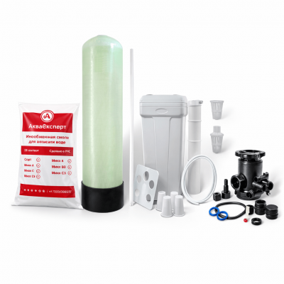 Установка умягчения VP 1252/F64A2 (Alfasoft) ручной клапан управления