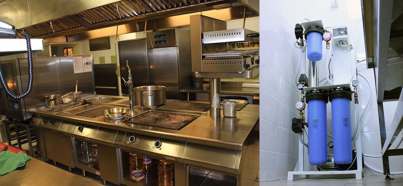 Виды очистки воды для ресторанов