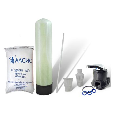 Установка обезжелезивания VP 1054/F56A (Сорбент АС) ручной клапан управления