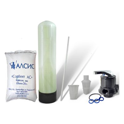 Установка обезжелезивания VP 1252/F56A (Сорбент АС) ручной клапан управления