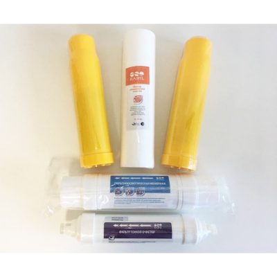 КОМПЛЕКТ 12 RAIFIL RO 805 ( НА ТО 12 МЕС. SC-10-10, GAC-10R-C-2шт, 9″ POST, Мембрана