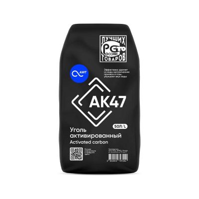 Загрузка Активированный уголь AK47 12×40 (50л, 25кг)