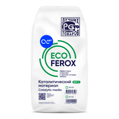 Загрузка обезжелезивания EcoFerox (фр. 0,3-0,7 мм, 20л, 11-13 кг)