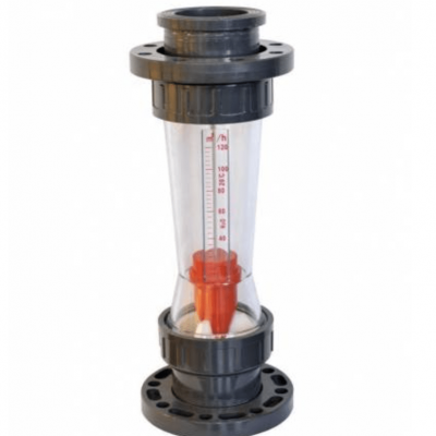 Ротаметр проточный диапазон 20-60 гал/мин (80-220 л/мин), резьба 6″