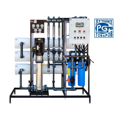 AWT RO-3/8040 - установка промышленного обратного осмоса с насосом (до 3 м3/ч)